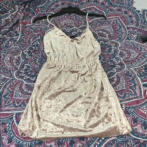 Soft Tan Forever 21 Dress 👗